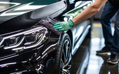 Luxury car detailing service