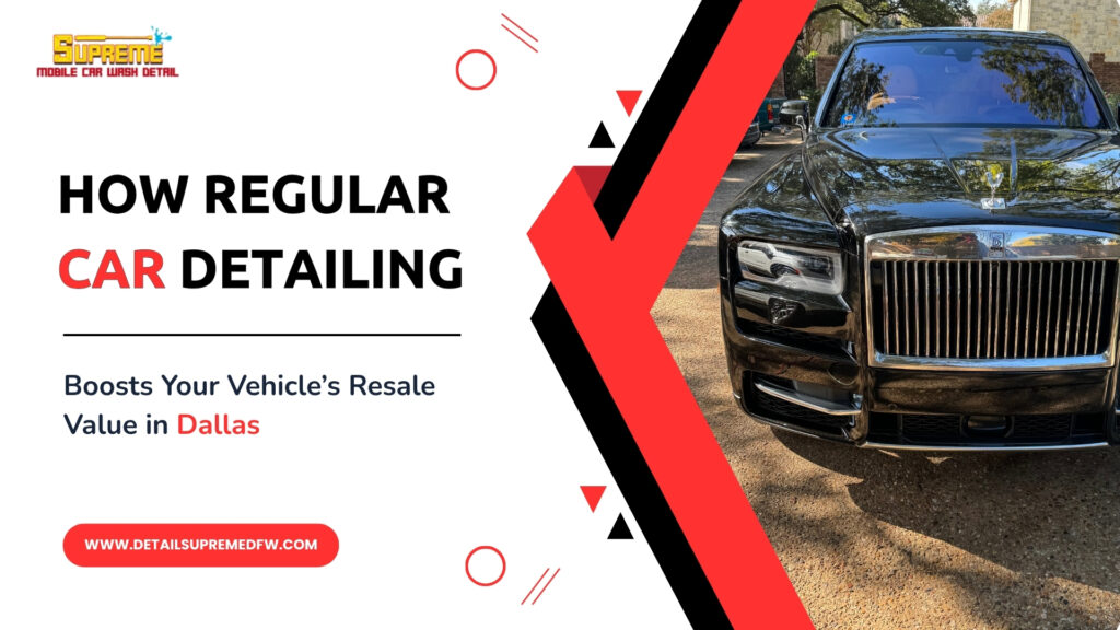 Regular Car Detailing