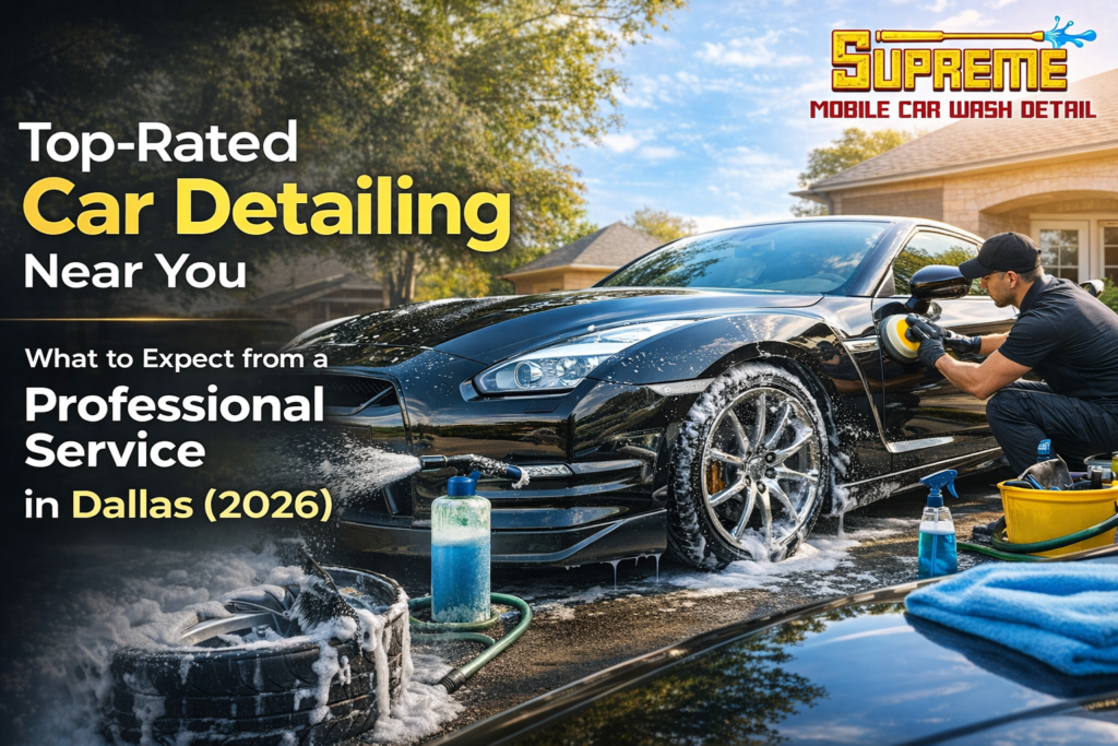 Car Detailing Near Me Dallas