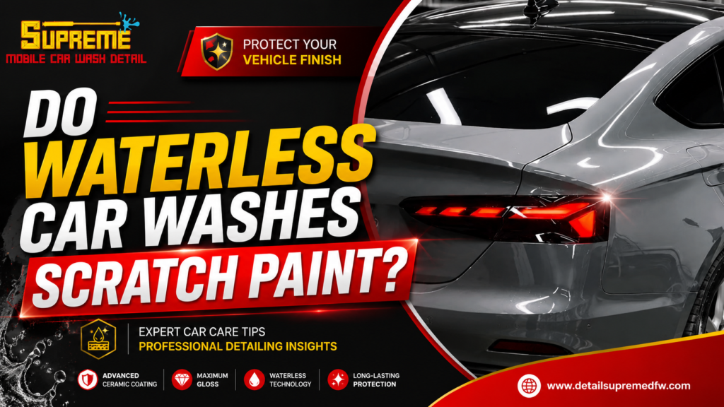 waterless car washes