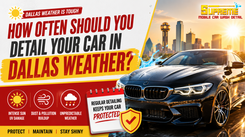 Car Detailing in Dallas