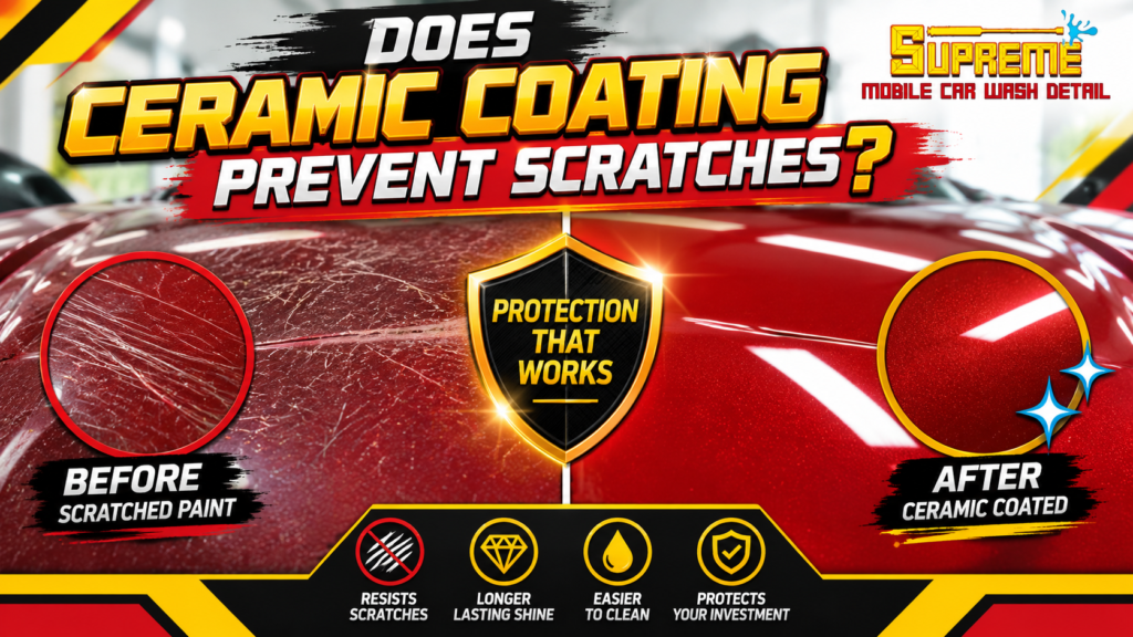 Does Ceramic Coating Prevent Scratches?